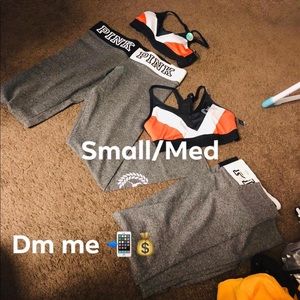 Victoria secret leggings and matching sports bra